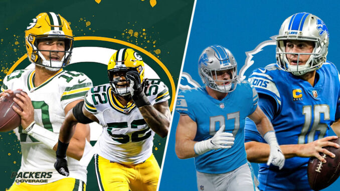Jordan Love, Rashan Gary, Aidan Hutchinson, Jared Goff, Packers