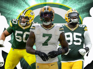 Zach Tom, Quay Walker, Devonte Wyatt, Packers