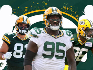 Devonte Wyatt, Josiah Deguara, Patrick Taylor, Packers