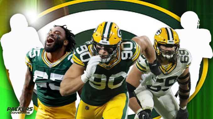 Keisean Nixon, Lukas Van Ness, Royce Newman, Packers