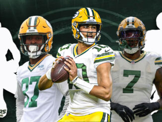 Romeo Doubs, Jordan Love, Quay Walker, Packers