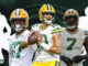 Romeo Doubs, Jordan Love, Quay Walker, Packers