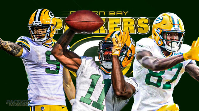 Christian Watson, Romeo Doubs, Jayden Reed, Packers