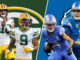 Jordan Love, Christian Watson, Amon-Ra St. Brown, Jared Goff, Lions, Packers