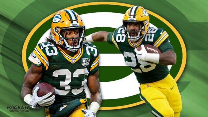 Aaron Jones, AJ Dillon, Packers