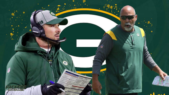 Matt LaFleur, Rich Bisaccia, Packers