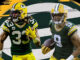 Aaron Jones, Christian Watson, Packers