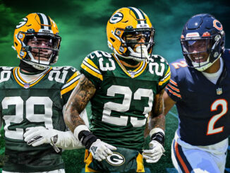 Rasul Douglas, Jaire Alexander, D.J. Moore, Packers