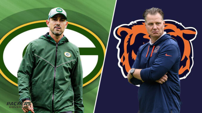 Matt LaFleur, Packers, Matt Eberflus, Bears
