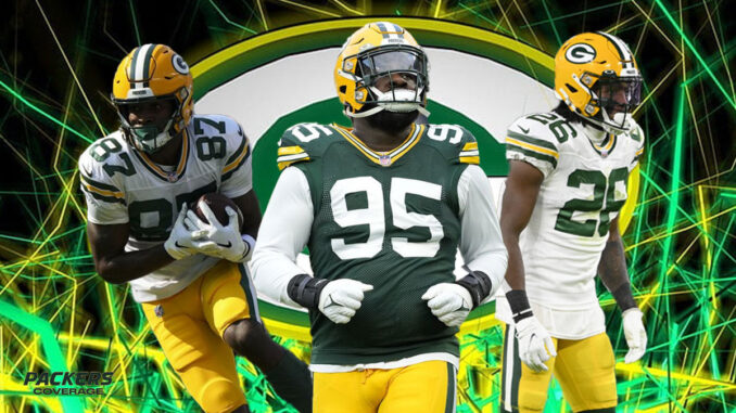 Devonte Wyatt, Darnell Savage Jr., Romeo Doubs, Packers