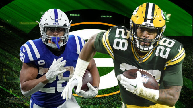 AJ Dillon, Jonathan Taylor, Packers