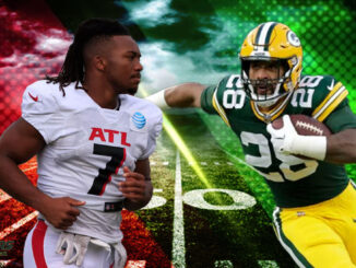 Bijan Robinson, AJ Dillon, Packers, Falcons