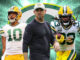 Jordan Love, Matt LaFleur, Aaron Jones, Packers
