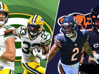 Jordan Love, Aaron Jones, Justin Fields, D.J. Moore, Packers, Bears