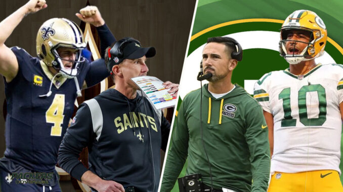 Derek Carr, Dennis Allen, Matt LaFleur, Jordan Love, Saints, Green Bay Packers