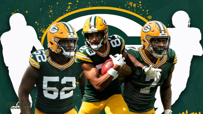 Rashan Gary, Samori Toure, Quay Walker, Packers