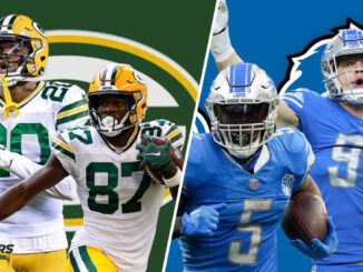 Rudy Ford, Romeo Doubs, David Montgomery, Aidan Hutchinson, Packers, Lions