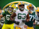Jon Runyan Jr., Zach Tom, Rasheed Walker, Josh Myers, Royce Newman, Packers