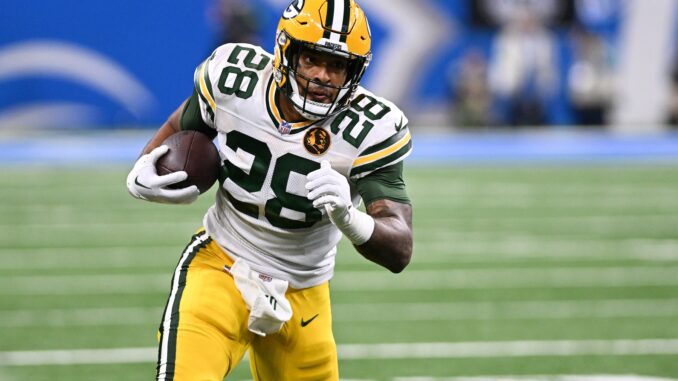 AJ Dillon, Packers, Bears