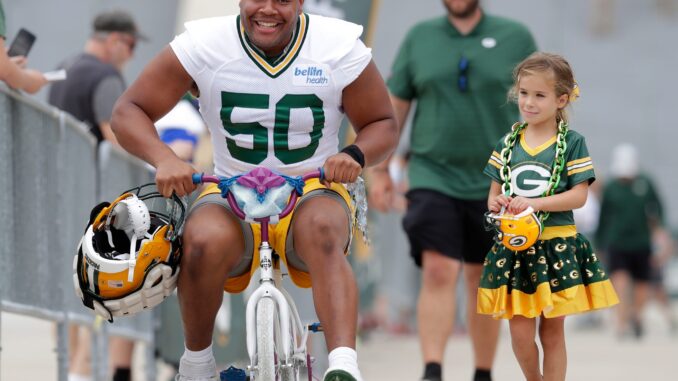 Zach Tom, Packers