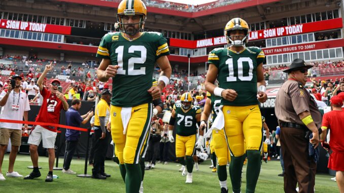 Jordan Love, Aaron Rodgers, Green Bay Packers