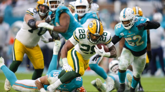 AJ Dillon, Packers