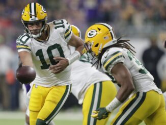 Jordan Love, Aaron Jones, Packers