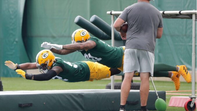 Rashan Gary, Preston Smith, Packers