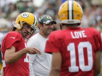 Jordan Love, Aaron Rodgers, Packers