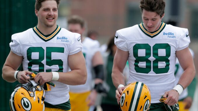 Tucker Kraft, Luke Musgrave, Packers