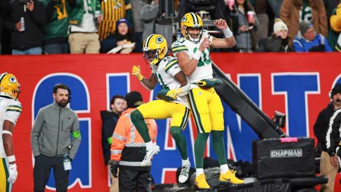 Jordan Love, Jayden Reed, Green Bay Packers