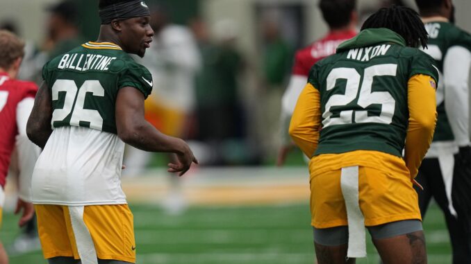 Corey Ballentine, Keisean Nixon, Green Bay Packers