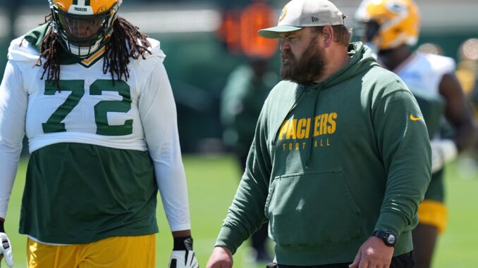 Luke Butkus, Caleb Jones, Green Bay Packers
