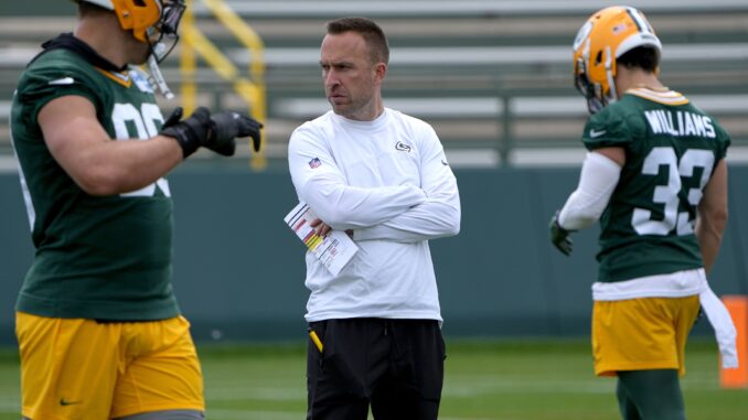 Jeff Hafley, Packers