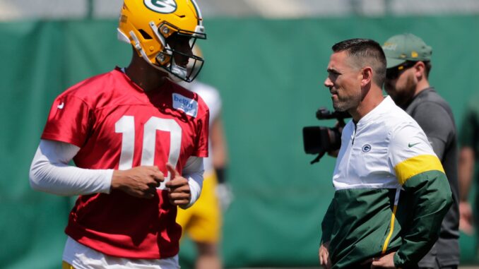 Jordan Love, Matt LaFleur, Green Bay Packers