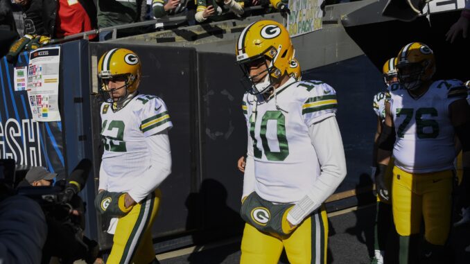 Aaron Rodgers, Jordan Love, Green Bay Packers