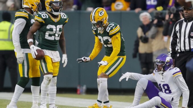 Jaire Alexander, Green Bay Packers, Justin Jefferson