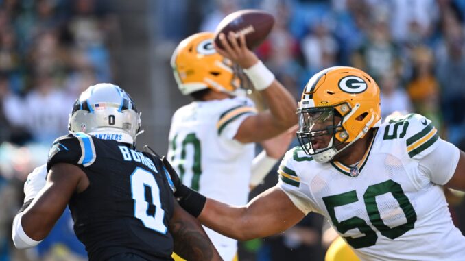 Zach Tom, Green Bay Packers