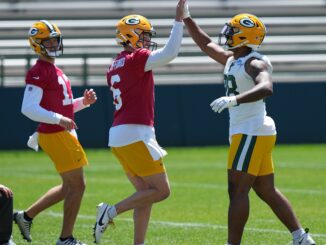 Michael Pratt, Sean Clifford, AJ Dillon, Packers