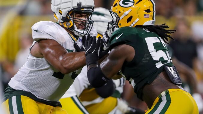 Andre Dillard, Green Bay Packers